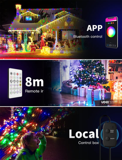 Outdoor Christmas Lights 5M 50LED